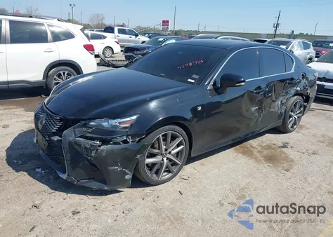 2016 Lexus Gs 350 F Sport z USA, uszkodzony, nr VIN JTHBZ1BL9GA000383